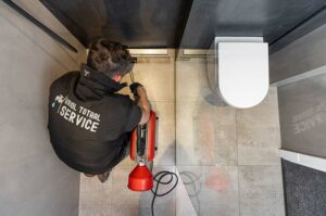 douche ontstoppen